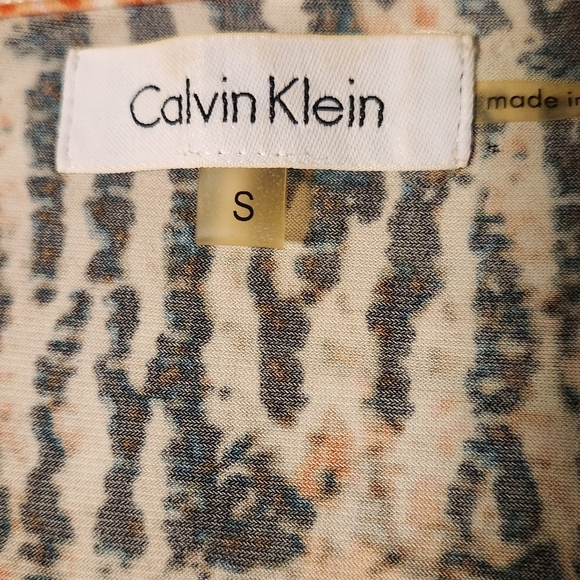 Calvin Klein Sleeveless Blouse - Picture 3 of 3